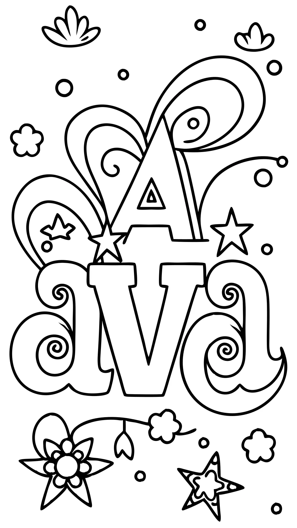 personalized name coloring pages